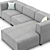 Modern BoConcept Carmo Sofa 3D model small image 4