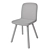 Palm Green Upholstered Dining Chair 3D model small image 5