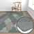 Luxury Carpets Set: High-Quality Textures 3D model small image 5