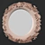 Sleek Circular Mirror: Reflect in Style 3D model small image 5