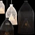 Indonesian Fishing Basket Pendant Lights 3D model small image 1