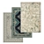 Title: Versatile 3-Piece Carpet Set 3D model small image 1