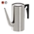 Elegant Arne Jacobsen Coffee Pot 3D model small image 1