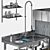 Efficient Conveyor Dishwasher: APACH ARC 100 3D model small image 3