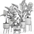 Tropical Indoor Plant Collection 3D model small image 5