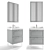 Sleek Bathroom Vanity Set: Godmorgon/Rettviken 3D model small image 1