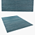 Luxury Hand-Woven NZ Wool Rug 3D model small image 3