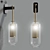 Modern Nordic LED Wall Sconce 3D model small image 1