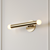 Mid-Century Brass Vanity Sconce 3D model small image 3