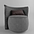 B&B Armchair: Sleek & Stylish Seating 3D model small image 2