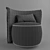 B&B Armchair: Sleek & Stylish Seating 3D model small image 3