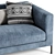 Modern Comfort: Frigerio Salotti Otto Corner Sofa 3D model small image 4