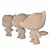 Mi-Mi Bears Plush Toys 3D model small image 5