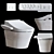 TOTO Washlet EK 2.0: Luxury Bidet Seat 3D model small image 1
