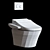 TOTO Washlet EK 2.0: Luxury Bidet Seat 3D model small image 2
