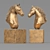 Elegant Horse Head Sculpture 3D model small image 2