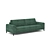 Belgian Donato: Customizable Comfort Sofa 3D model small image 2