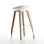 Sleek Modern Bar Stool 3D model small image 2