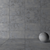 Patria Gray Concrete Wall Tiles 3D model small image 3