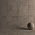 Concrete Suite Taupe Wall Tiles 3D model small image 4