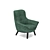 Belgian Modern Armchair with Elegant Design 3D model small image 2