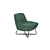 Belgian Modern Armchair with Elegant Design 3D model small image 3