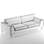 Modern Style Sofa - FBX and OBJ Files 3D model small image 4