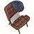 Norr11 Mammoth Lounge Chair: Stylish Scandinavian Seating 3D model small image 4