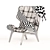 Norr11 Mammoth Lounge Chair: Stylish Scandinavian Seating 3D model small image 5