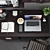 Modern Workplace MacBook 4 3D model small image 3