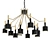 Modern Elegance: Ella Suspension Light 3D model small image 1