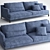 Luxury BellPort Sofa 3D model small image 3