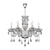 Crystal Blossom Chandelier 3D model small image 1