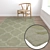 Luxury Carpets Set: High-Quality Textures 3D model small image 5