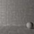 Premium Concrete Wall Tiles - Ares Gray 3D model small image 3