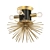 Rustic Hedgehog Brass Chandelier 3D model small image 1