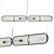 Modern Minimal Pendant Light 3D model small image 1
