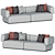Lebom HUG | Modern Comfort Sofa 3D model small image 1