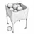 Mikasa Volleyball Cart with Balls 3D model small image 5