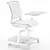 ErgoMax ADLED-1: Stylish Chair 3D model small image 2