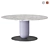 Ettore Marble Round Table 3D model small image 5