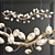 Serip Lotus Bijout Chandelier - Exquisite Illumination 3D model small image 4