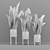 Sansevieria Plant Set 3D model small image 3