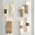 Elegant Copper Sconce Set: Aesthetic Lighting Solution 3D model small image 3