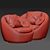 Snug Swivel Chair 3D model small image 3