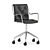 Sleek Ergonomic Office Chair 3D model small image 1