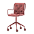 Sleek Ergonomic Office Chair 3D model small image 3