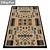 High-Quality Carpet Set with Versatile Textures 3D model small image 2
