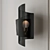 Elegant Spun Tulle Wall Sconce 3D model small image 1