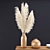 Elegant Pampas Decor Set 3D model small image 3